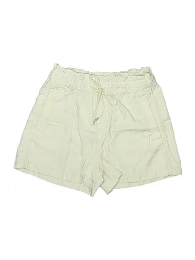 Pre-owned Ann Taylor Loft Khaki Shorts In Ivory