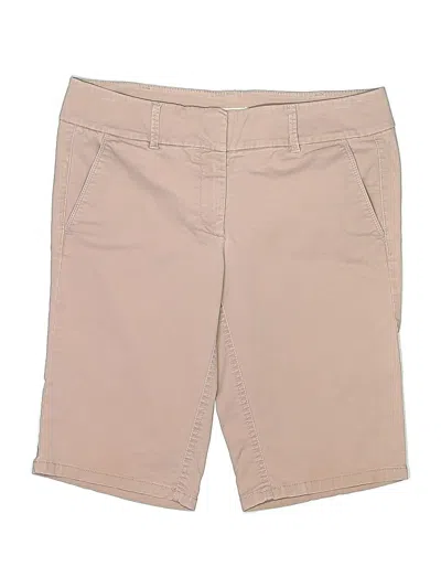 Pre-owned Ann Taylor Loft Khaki Shorts In Tan