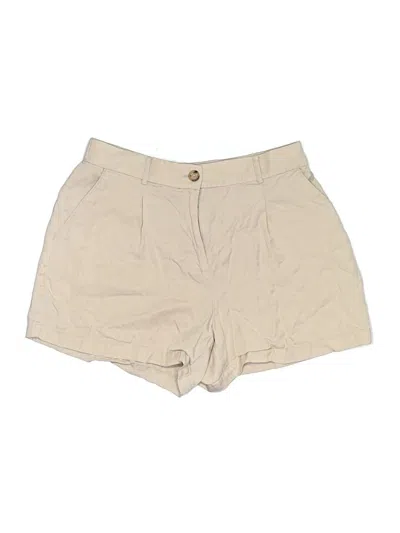 Pre-owned Ann Taylor Loft Khaki Shorts In Tan