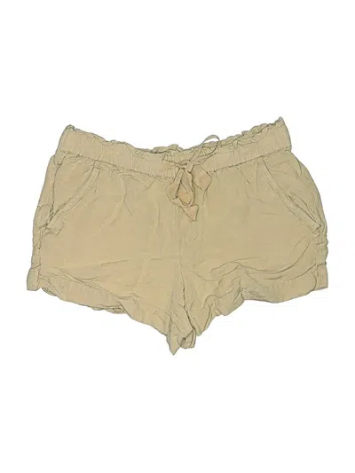 Pre-owned Ann Taylor Loft Khaki Shorts In Tan