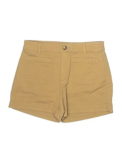 Pre-owned Ann Taylor Loft Khaki Shorts In Tan
