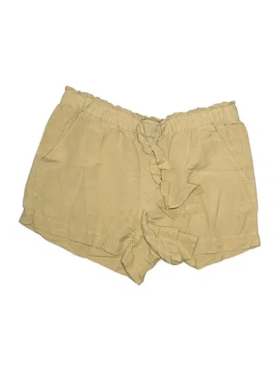Pre-owned Ann Taylor Loft Khaki Shorts In Tan