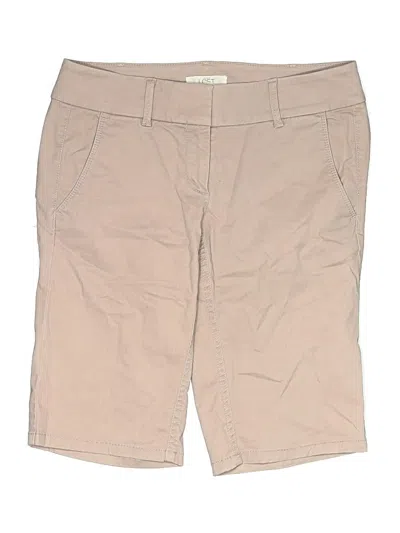 Pre-owned Ann Taylor Loft Khaki Shorts In Tan