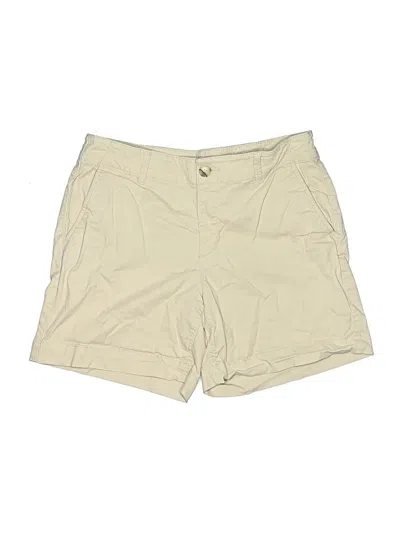 Pre-owned Ann Taylor Loft Khaki Shorts In Tan