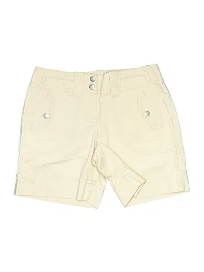 Pre-owned Ann Taylor Loft Khaki Shorts In Tan