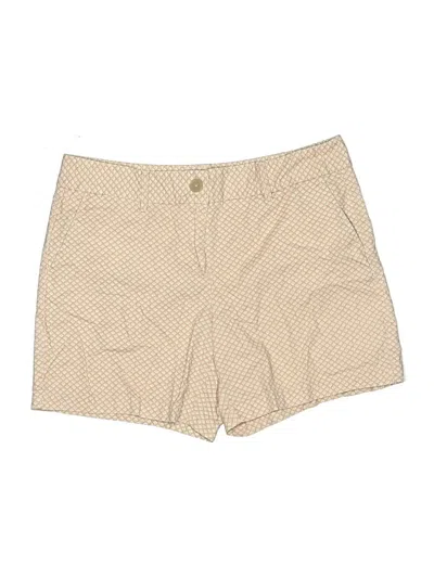 Pre-owned Ann Taylor Loft Khaki Shorts In Tan