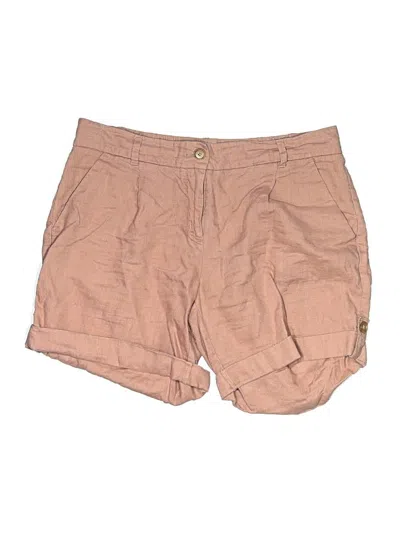 Pre-owned Ann Taylor Loft Khaki Shorts In Tan