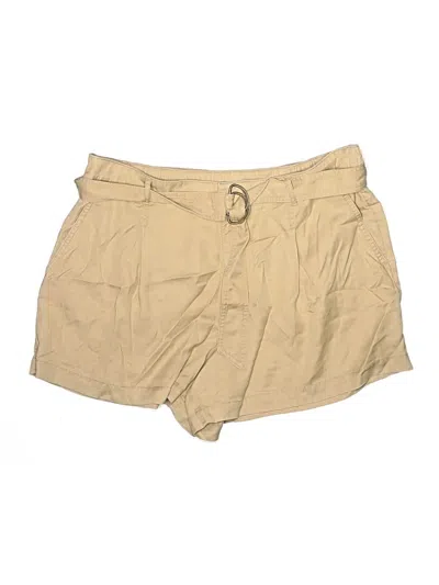 Pre-owned Ann Taylor Loft Khaki Shorts In Tan