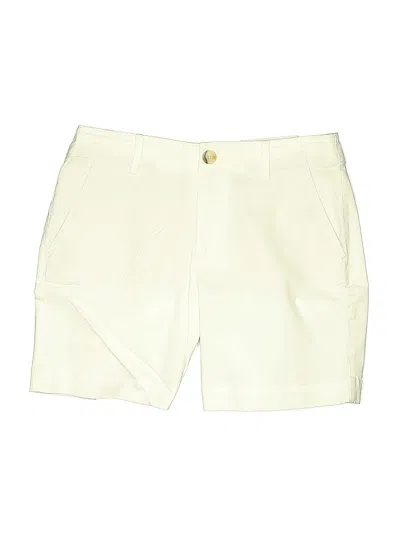 Ann Taylor Loft Khaki Shorts In White