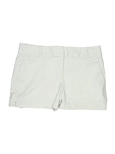 Pre-owned Ann Taylor Loft Khaki Shorts In White