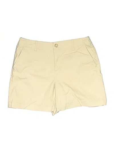 Pre-owned Ann Taylor Loft Khaki Shorts In White