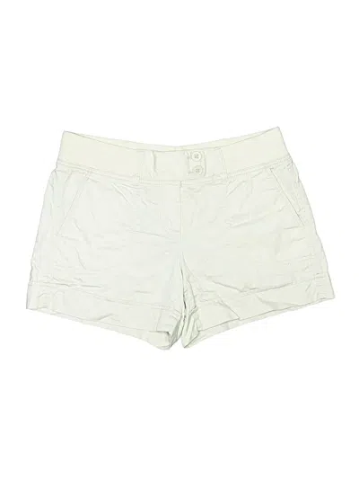 Pre-owned Ann Taylor Loft Khaki Shorts In White