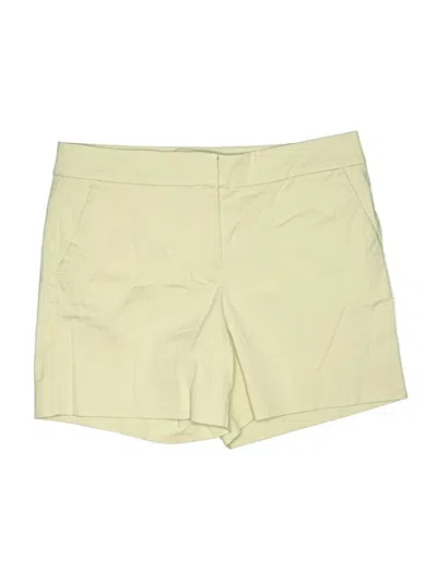 Pre-owned Ann Taylor Loft Khaki Shorts In Yellow