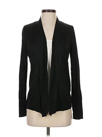 Pre-owned Ann Taylor Loft Kimono In Black