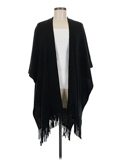 Pre-owned Ann Taylor Loft Kimono In Black