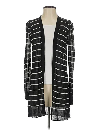 Pre-owned Ann Taylor Loft Kimono In Black