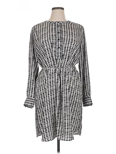Pre-owned Ann Taylor Loft Kimono In Black