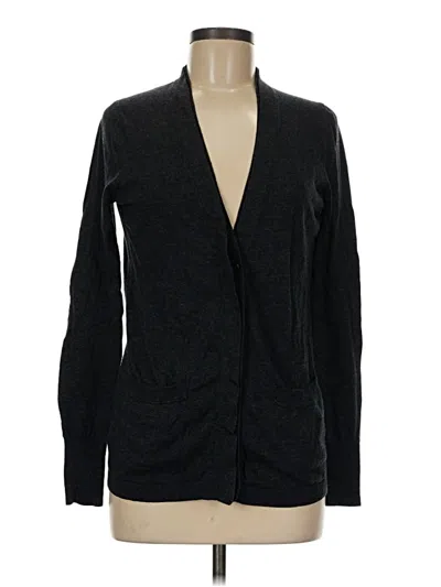 Pre-owned Ann Taylor Loft Kimono In Black