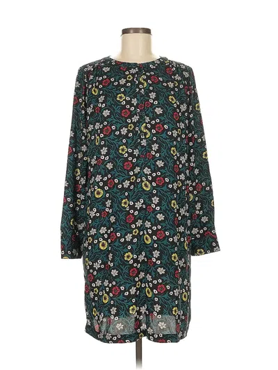 Pre-owned Ann Taylor Loft Kimono In Blue