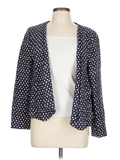 Pre-owned Ann Taylor Loft Kimono In Blue