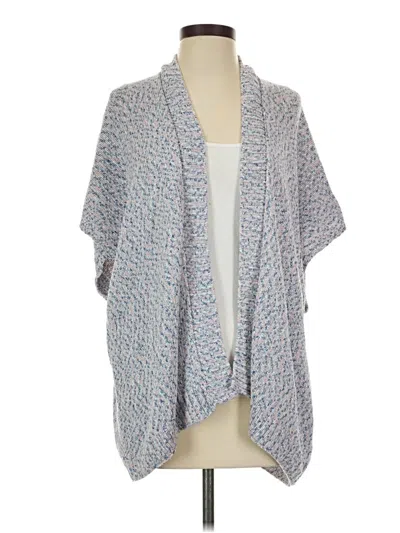 Pre-owned Ann Taylor Loft Kimono In Blue