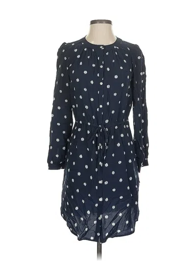 Pre-owned Ann Taylor Loft Kimono In Blue