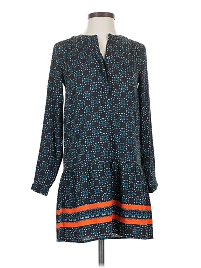 Pre-owned Ann Taylor Loft Kimono In Blue