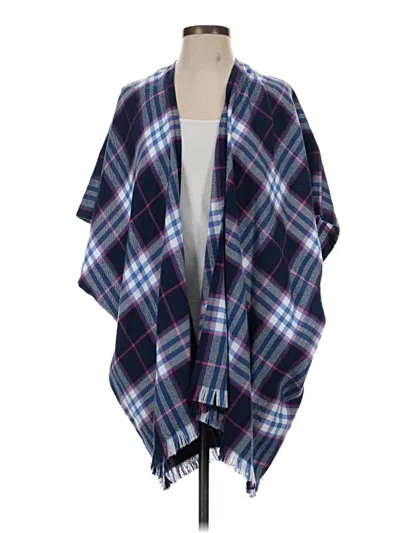 Pre-owned Ann Taylor Loft Kimono In Blue