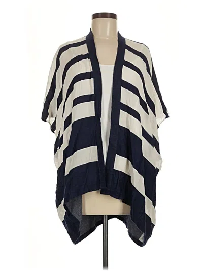 Pre-owned Ann Taylor Loft Kimono In Blue