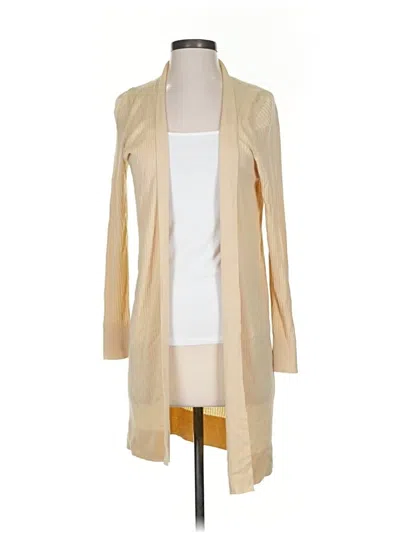 Pre-owned Ann Taylor Loft Kimono In Brown