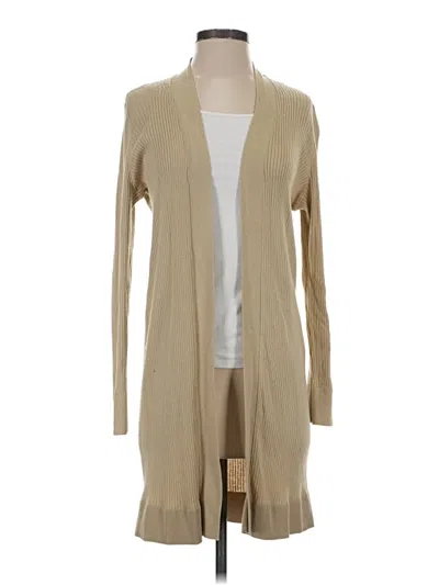 Pre-owned Ann Taylor Loft Kimono In Brown