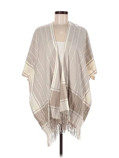 Pre-owned Ann Taylor Loft Kimono In Brown