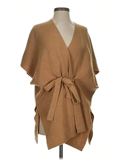 Pre-owned Ann Taylor Loft Kimono In Brown