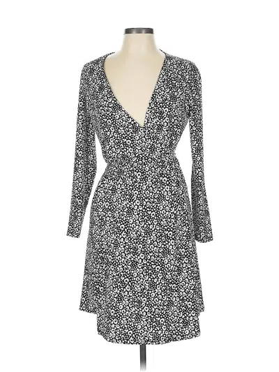 Pre-owned Ann Taylor Loft Kimono In Gray