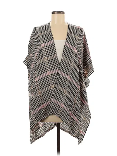 Pre-owned Ann Taylor Loft Kimono In Gray