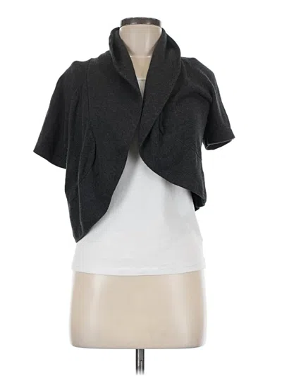 Pre-owned Ann Taylor Loft Kimono In Gray