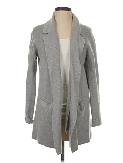 Pre-owned Ann Taylor Loft Kimono In Gray