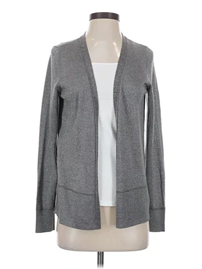 Pre-owned Ann Taylor Loft Kimono In Gray