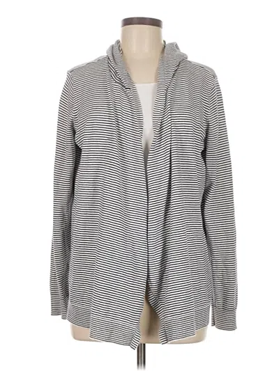 Pre-owned Ann Taylor Loft Kimono In Gray