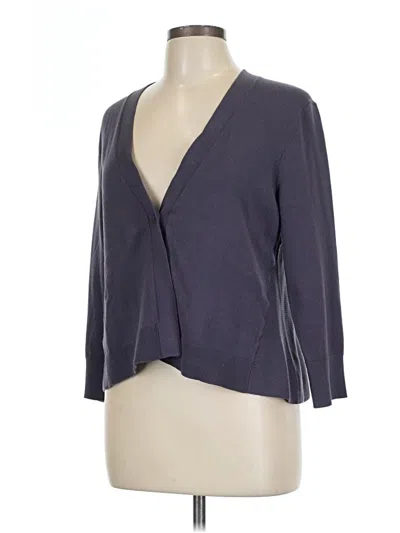 Pre-owned Ann Taylor Loft Kimono In Gray