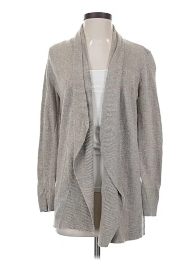 Pre-owned Ann Taylor Loft Kimono In Gray
