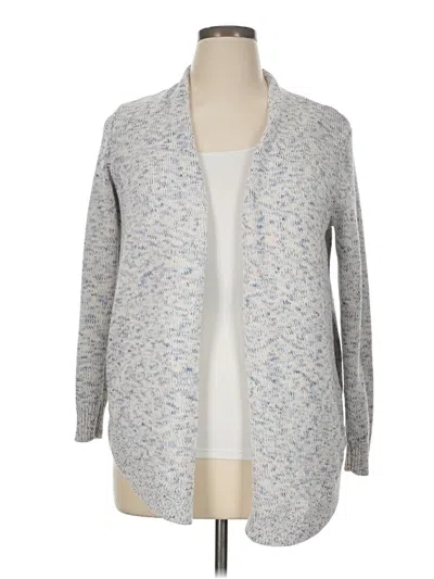 Pre-owned Ann Taylor Loft Kimono In Gray