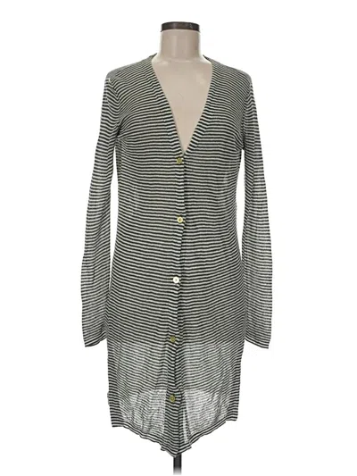 Pre-owned Ann Taylor Loft Kimono In Gray