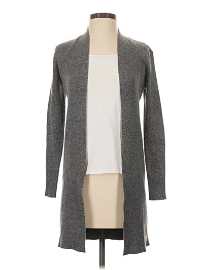 Pre-owned Ann Taylor Loft Kimono In Gray