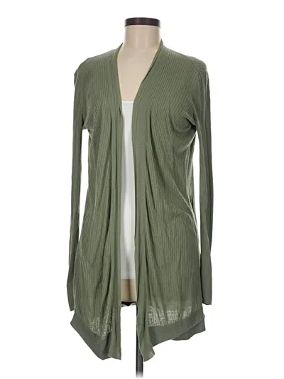 Pre-owned Ann Taylor Loft Kimono In Green