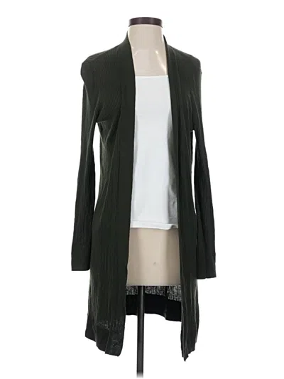 Pre-owned Ann Taylor Loft Kimono In Green