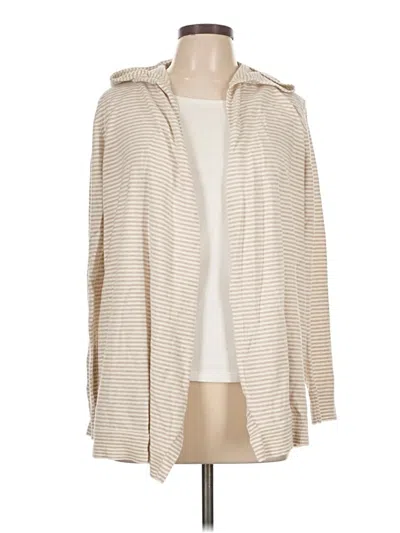 Pre-owned Ann Taylor Loft Kimono In Ivory