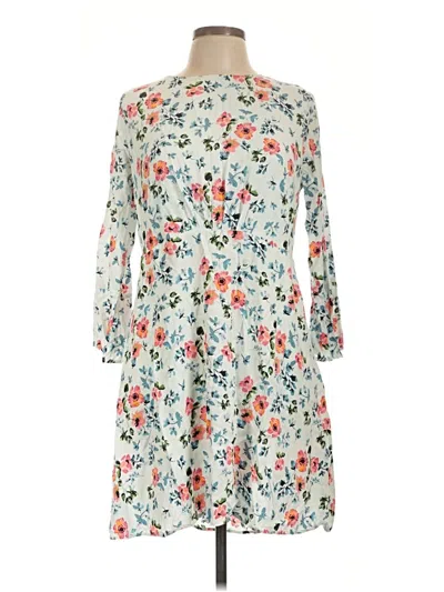 Pre-owned Ann Taylor Loft Kimono In Ivory
