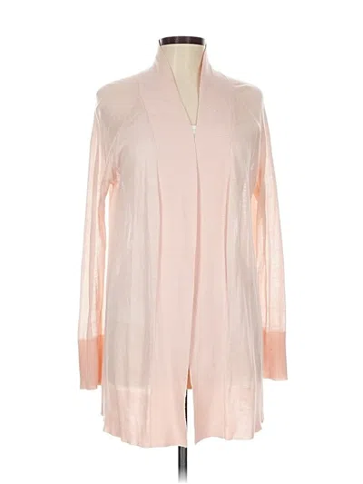 Pre-owned Ann Taylor Loft Kimono In Pink
