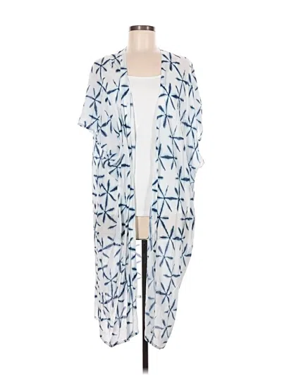 Pre-owned Ann Taylor Loft Kimono In Purple